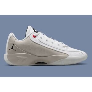 Nike Jordan Luka 77 White Black Tech Grey Fire Red Sneakers HF0806-103 Mens Sz 9